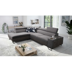 Prestige VII Ecksofa mit weichem Touch, Freya 210.23 + Tauro 8207 - Eleganz und Funktionalität in einem