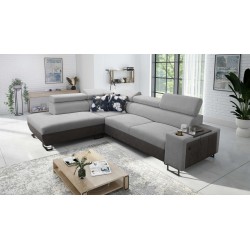 Куток Prestige VII з м'якою на дотик тканиною, Freya 210.20 + Tauro 8207 - елегантність і функціональність в одному