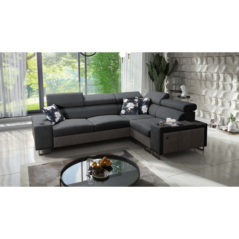 Esquina Prestige II con función de cama: Lujo y comodidad en tu salón