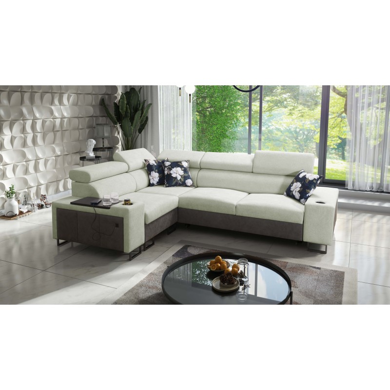 Prestige II Corner Sofa with Sleeping Function - Luxury and Comfort in Your Living Room