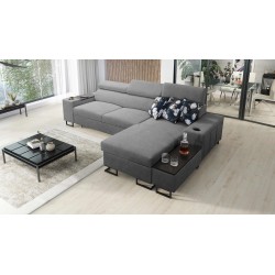Prestige I Corner Sofa with Sleeping Function – Elegance and Functionality | [Your Company]