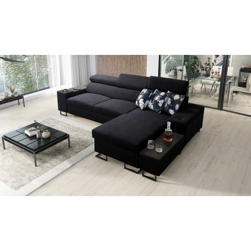 Prestige I Corner Sofa with Sleeping Function – Elegance and Functionality | [Your Company]