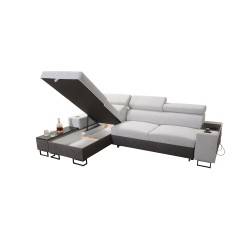 Prestige I Corner Sofa with Sleeping Function – Elegance and Functionality | [Your Company]