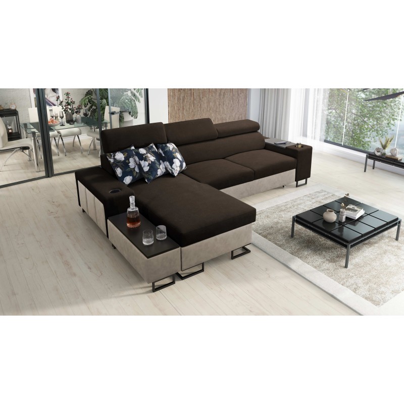 Prestige I Corner Sofa with Sleeping Function – Elegance and Functionality | [Your Company]