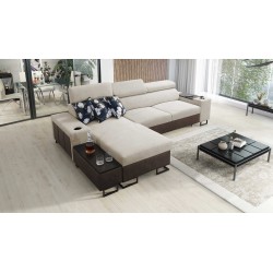 Prestige I Corner Sofa with Sleeping Function – Elegance and Functionality | [Your Company]