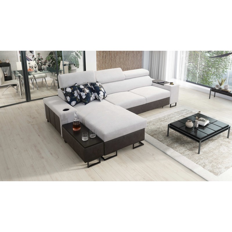 Prestige I Corner Sofa with Sleeping Function – Elegance and Functionality | [Your Company]