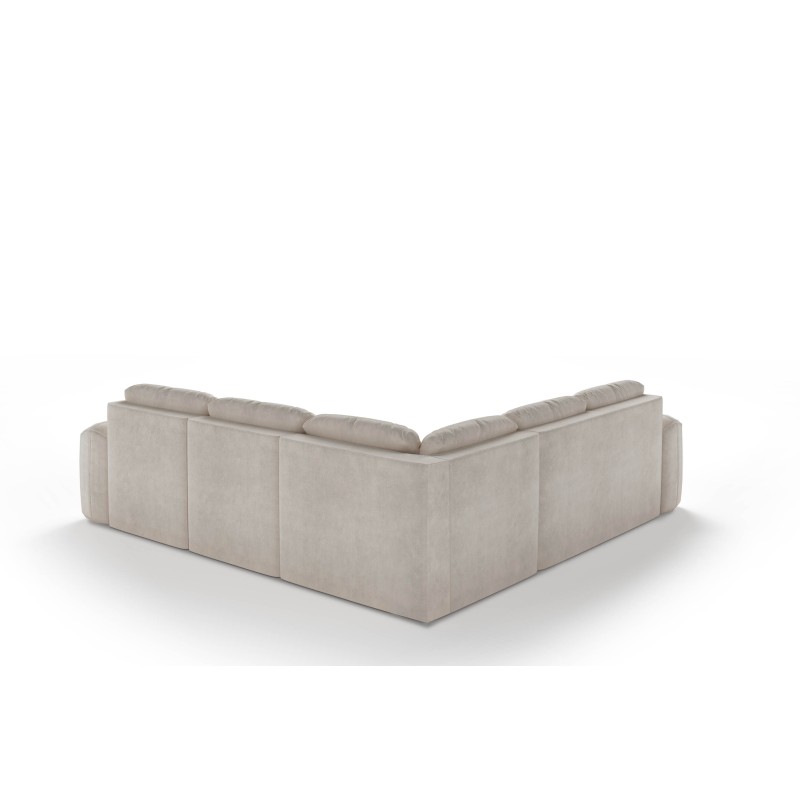 Esquina Monaco III con función para dormir: lujo y funcionalidad en un solo mueble.