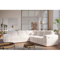 Die Monaco III Ecksofa mit Schlaffunktion – Luxus und Funktionalität in einem Möbelstück.