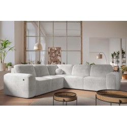 Die Monaco III Ecksofa mit Schlaffunktion – Luxus und Funktionalität in einem Möbelstück.