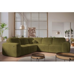 Die Monaco III Ecksofa mit Schlaffunktion – Luxus und Funktionalität in einem Möbelstück.