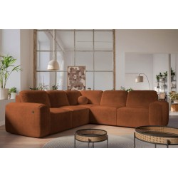 Esquina Monaco III con función para dormir: lujo y funcionalidad en un solo mueble.