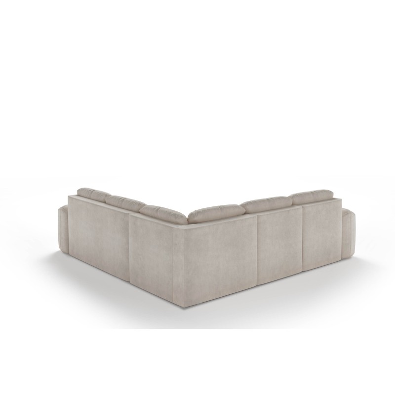 Esquina Monaco III con función para dormir: lujo y funcionalidad en un solo mueble.