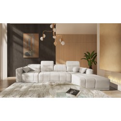 Luxor XII Corner Sofa with Sleeping Function - an elegant and practical piece of furniture for your home