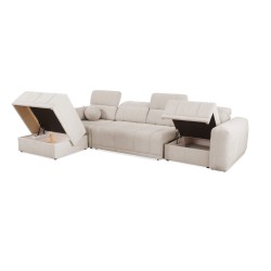 Luxor XII Corner Sofa with Sleeping Function - an elegant and practical piece of furniture for your home