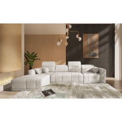 Luxor XII Ecksofa mit Schlaffunktion - elegantes und praktisches Möbelstück für Ihr Zuhause