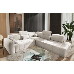 Esquina Luxor IX con función de cama tela Wind 05