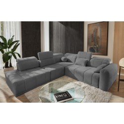 Esquina Luxor IX con función de cama tela Wind 05