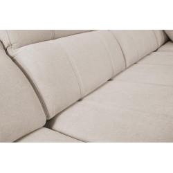 Luksusowy Narożnik Luxor III z funkcją spania - Plecionka, Wind 90