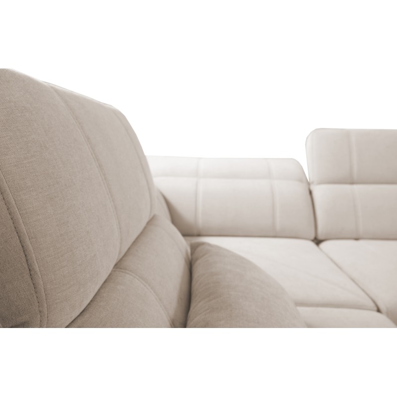 Luxuriöses Ecksofa Luxor III mit Schlaffunktion - Geflecht, Wind 02