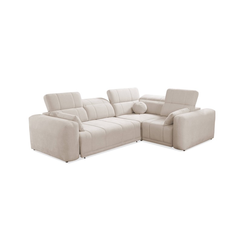 Esquina Luxor II con función de dormir Plecionka, Wind 05 - confort y elegancia en uno