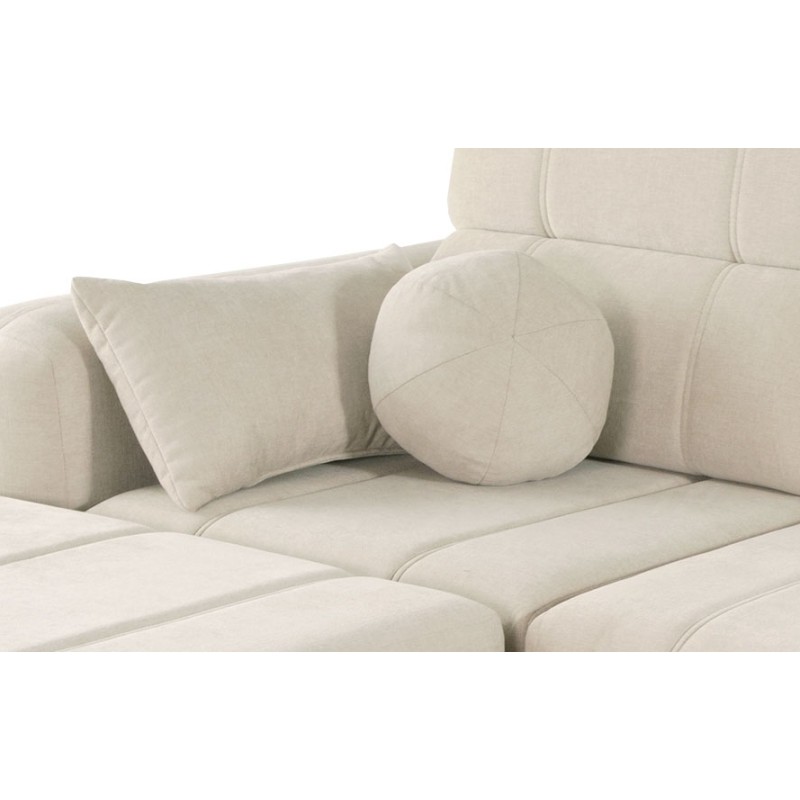 Ecksofa Luxor II mit Schlaffunktion Plecionka, Wind 05 - Komfort und Eleganz in einem