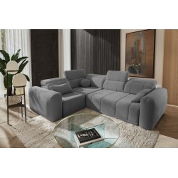 Esquinero Luxor II con función de cama Plecionka, Wind 90 - comodidad y elegancia en uno