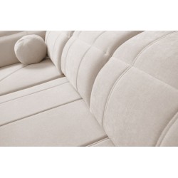 Ecksofa Luxor II mit Schlaffunktion Plecionka, Wind 73 - Komfort und Eleganz in einem