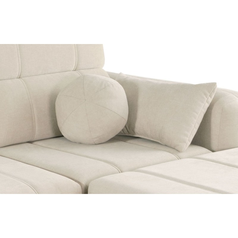 Ecksofa Luxor II mit Schlaffunktion Plecionka, Wind 73 - Komfort und Eleganz in einem