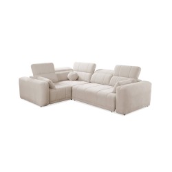Narożnik Luxor II z funkcją spania Plecionka, Wind 28 - komfort i elegancja w jednym