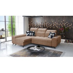 Ascot I corner sofa with a sleeping function and USB port | Furniture with a timeless style