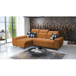 Ecksofa Ascot I mit Schlaffunktion und USB-Anschluss | Möbel im zeitlosen Stil