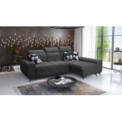 Ascot I corner sofa with a sleeping function and USB port | Furniture with a timeless style