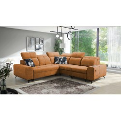 Ascot III Corner Sofa with Sleeping Function, USB Port, and Headrests | Your Classy Furniture