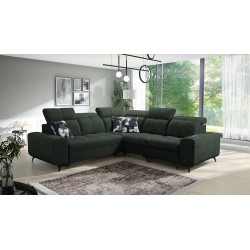 Ascot III Corner Sofa with Sleeping Function, USB Port, and Headrests | Your Classy Furniture
