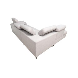 Narożnik Verona VII z funkcją spania w tkaninie Welur, Vena 14 – elegancja i funkcjonalność