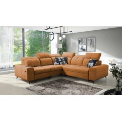 Ascot III Corner Sofa with Sleeping Function, USB Port, and Headrests | Your Classy Furniture