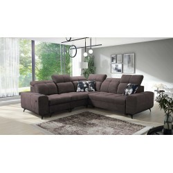 Ascot III Corner Sofa with Sleeping Function, USB Port, and Headrests | Your Classy Furniture