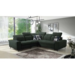 Ascot III Corner Sofa with Sleeping Function, USB Port, and Headrests | Your Classy Furniture
