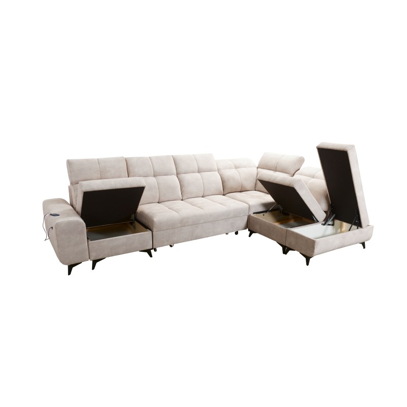 Ecksofa Ascot XI mit Schlaffunktion - Luxus und Komfort in Ihrem Zuhause