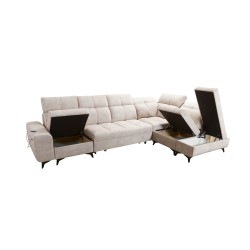 Ascot XI Corner Sofa with Sleeping Function - Luxury and Comfort in Your Home