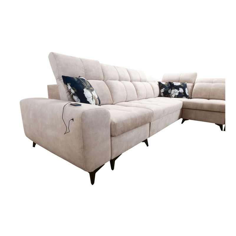 Ascot XI Corner Sofa with Sleeping Function - Luxury and Comfort in Your Home