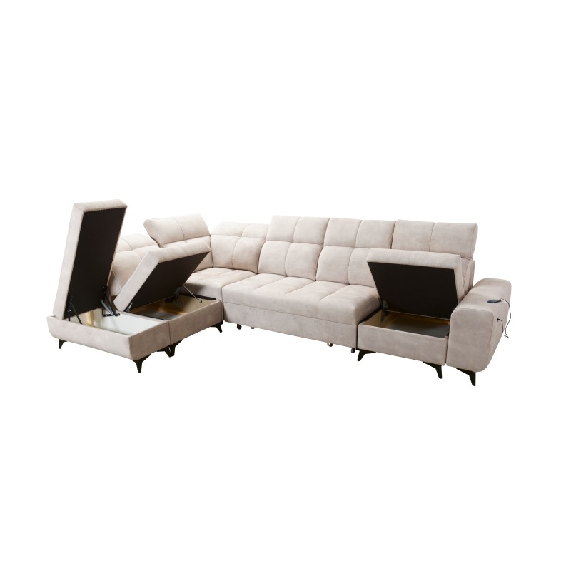 Ecksofa Ascot XI mit Schlaffunktion - Luxus und Komfort in Ihrem Zuhause