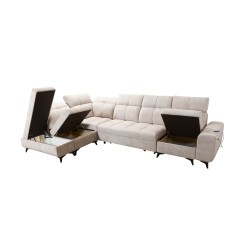 Ascot XI Corner Sofa with Sleeping Function - Luxury and Comfort in Your Home