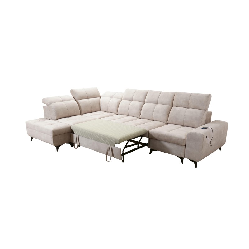 Ascot XI Corner Sofa with Sleeping Function - Luxury and Comfort in Your Home