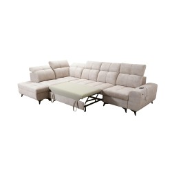 Ascot XI Corner Sofa with Sleeping Function - Luxury and Comfort in Your Home