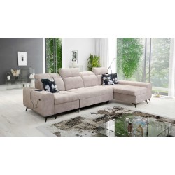 Ascot XII Corner Sofa with Sleeping Function - Comfort and Functionality in One