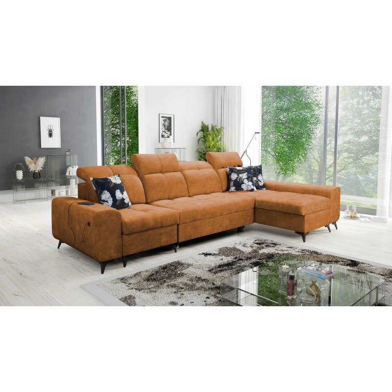 Ascot XII Corner Sofa with Sleeping Function - Comfort and Functionality in One