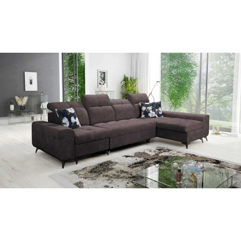 Ascot XII Corner Sofa with Sleeping Function - Comfort and Functionality in One