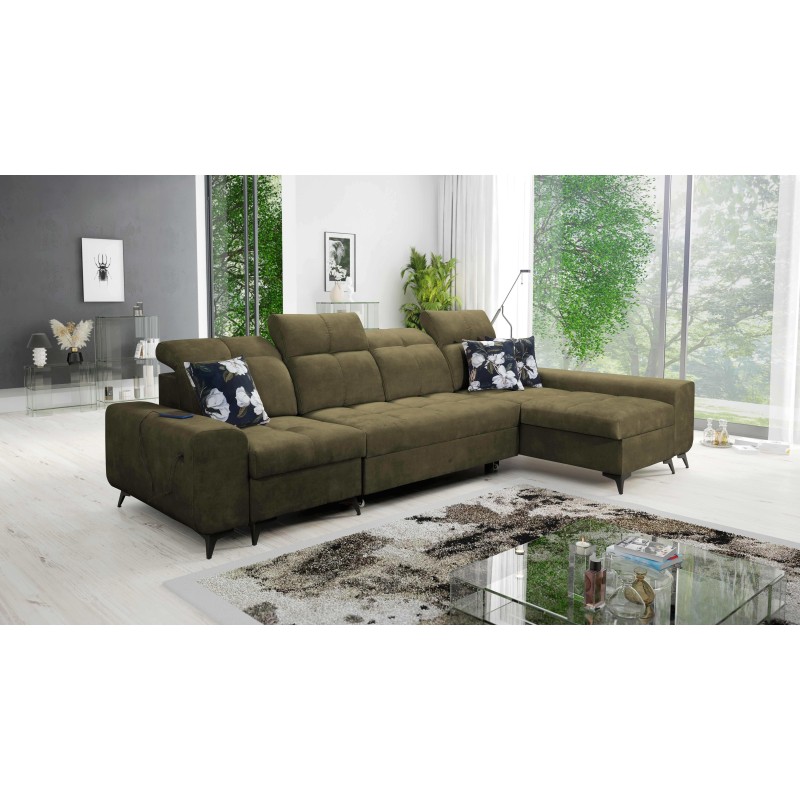 Ascot XII Corner Sofa with Sleeping Function - Comfort and Functionality in One