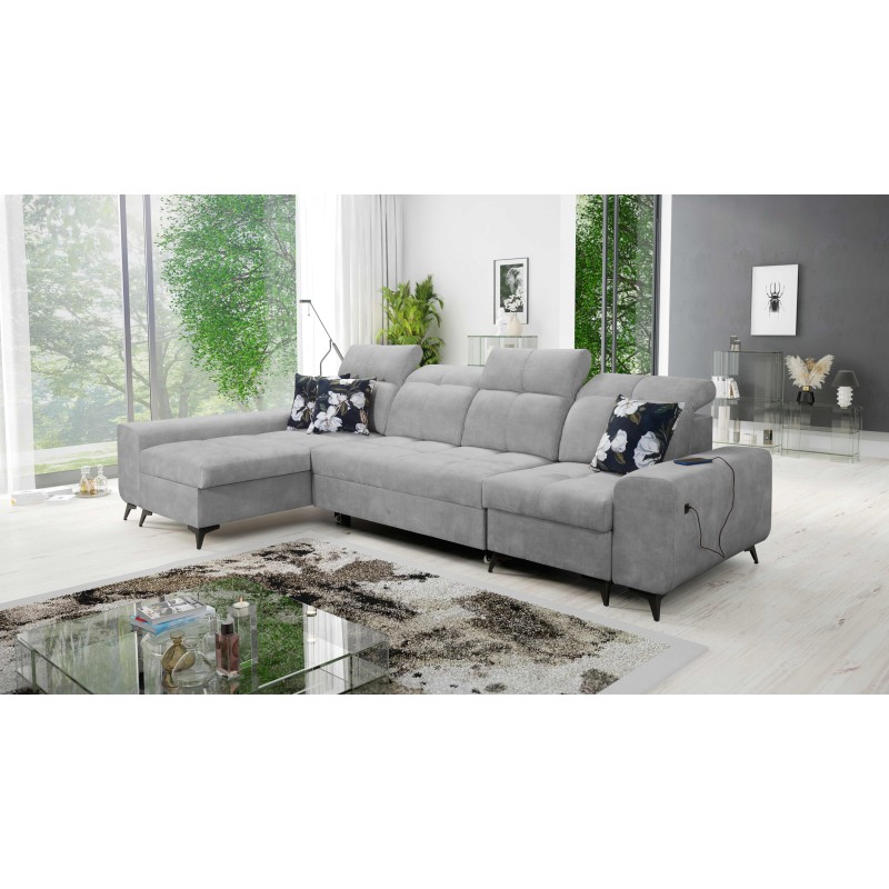 Ascot XII Corner Sofa with Sleeping Function - Comfort and Functionality in One